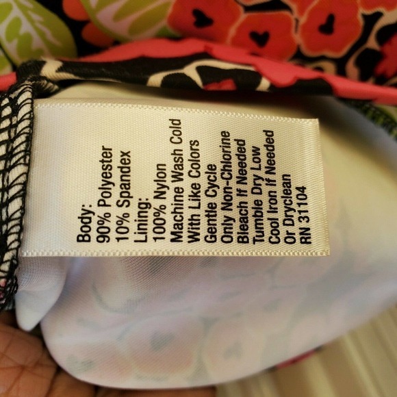 Kaari Blue V Neck Floral Print Dress Sz XS - Picture 8 of 8